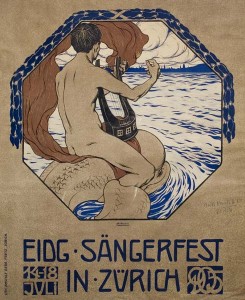 BURKHARD MANGOLD (1873-1950) EIDG SÄNGERFEST. 1905