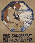 BURKHARD MANGOLD (1873-1950) EIDG SÄNGERFEST. 1905