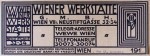 Wiener Werkstätte logo by Koloman Moser