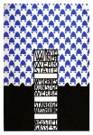 Wiener werkstätte  exhibition poster by Josef Hoffmann.