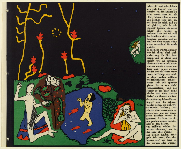 Oskar Kokoschka- Die träumenden Knaben (The Dreaming Boys)