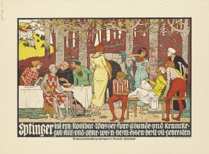 Vienna Secession, Art Nouveau, Jugendstil Graphic Design, fin de siècle, Gustav Klimt, Koloman Moser