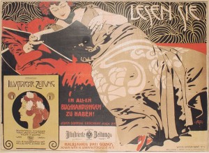 Vienna Secession, Art Nouveau, jugendstil, Fin de Siecle, Gustav Klimt, Mucha, Koloman Moser, graphic design, poster art