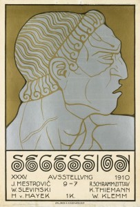 Vienna Secession, Art Nouveau, jugendstil, Fin de Siecle, Gustav Klimt, Mucha, Koloman Moser, graphic design, poster art