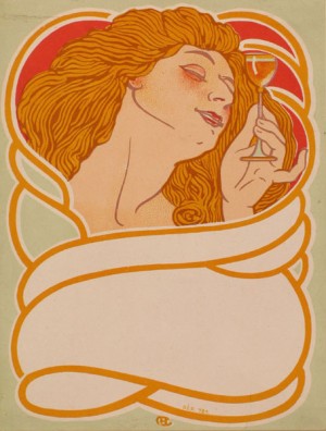 Vienna Secession, Art Nouveau, Koloman Moser, Kolo, Jugendstil, Graphic Design, Austrian, Gustav Klimt