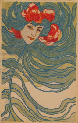 Vienna Secession, Art Nouveau, Koloman Moser, Kolo, Jugendstil, Graphic Design, Austrian, Gustav Klimt