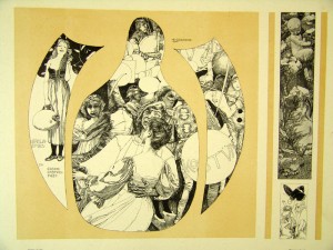 Vienna Secession, Art Nouveau, jugendstil, Secessionist, Fin de Siecle, Gustav Klimt, Mucha, Koloman Moser, graphic design, poster art