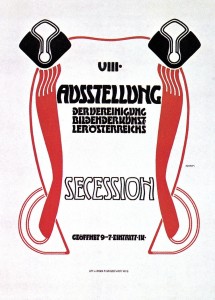 Vienna Secession, Art Nouveau, jugendstil, Fin de Siecle, Gustav Klimt, Mucha, Koloman Moser, graphic design, poster art