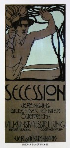 Vienna Secession, Art Nouveau, jugendstil, Fin de Siecle, Gustav Klimt, Mucha, Koloman Moser, graphic design, poster art