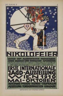 Vienna Secession, Art Nouveau, Jugendstil, fin de siècle, Gustav Klimt, Koloman Moser, Graphic Design