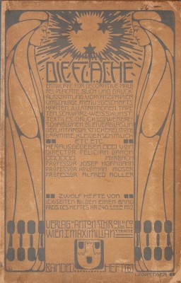 Vienna Secession, Art Nouveau, Jugendstil, fin de siècle, Gustav Klimt, Koloman Moser, Graphic Design