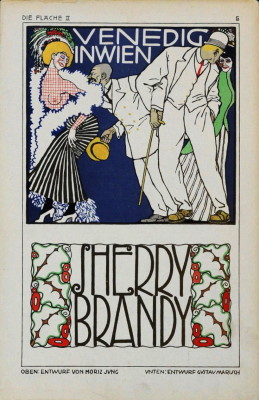 Vienna Secession, Art Nouveau, Jugendstil, fin de siècle, Gustav Klimt, Koloman Moser, Graphic Design