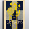 Die Flach – Secessionist Art nouveau poster print by Felician Baron Myrbach - Image 2