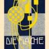 Die Flach – Secessionist Art nouveau poster print by Felician Baron Myrbach