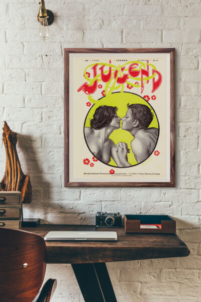Jugend- Art Nouveau Secession poster print by Hans Christiansen - Image 3