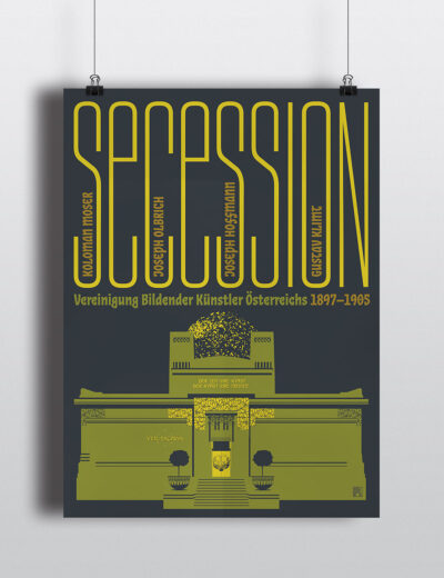 Vienna Secession Building Poster - Image 3