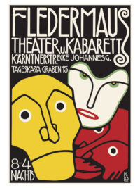 Bertold Loeffler, Fledermaus, Wiener Werkstatte, Posters, Art Nouveau, Secession, Jugendstil, Prints, Sale