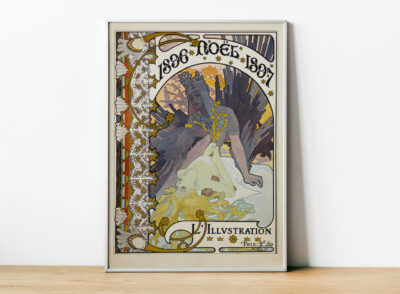 Noel 1896 L'Illustration by Alphonse Mucha - Image 2