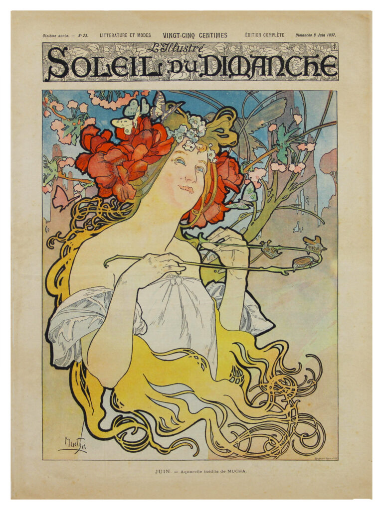 Soleil du Dimanche by Alphonse Mucha -