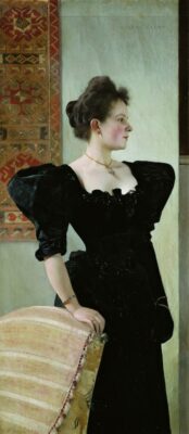 Gustav Klimt, Portrait of a Lady (1894)